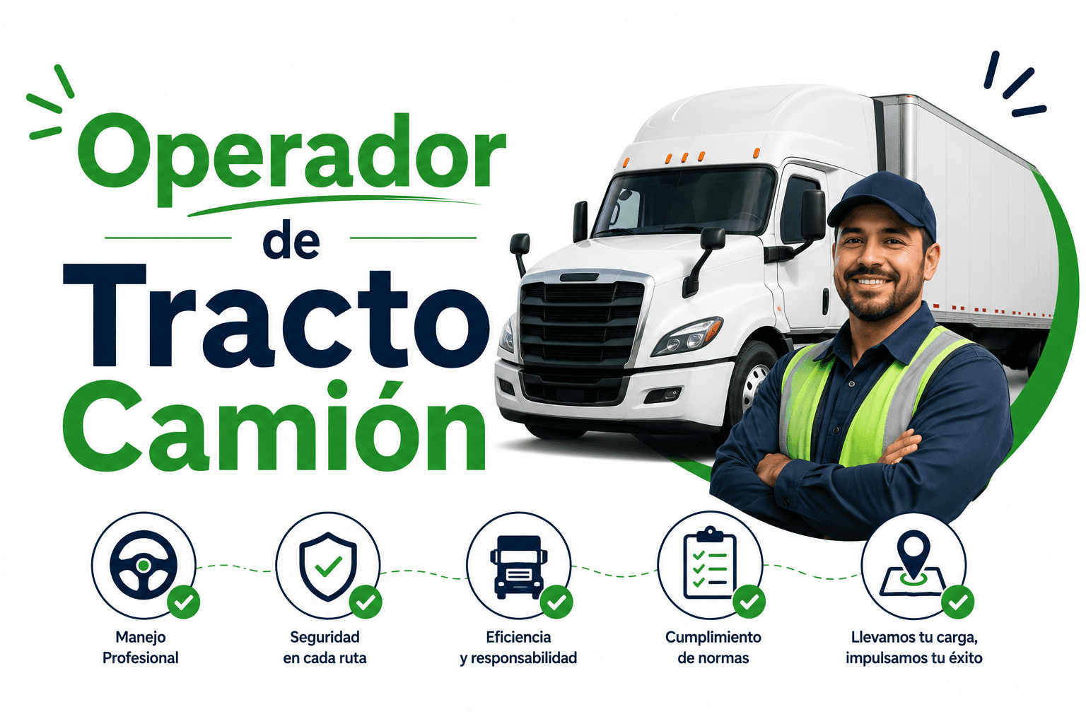 Operador de Tracto Camión