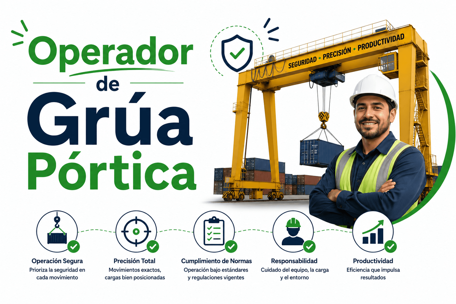 Operador de Grúa Pórtica